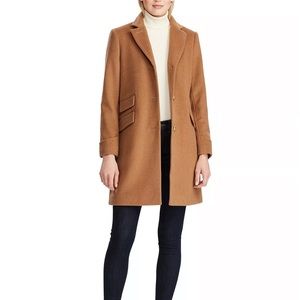 Ralph Lauren Wool Blend Walker Coat